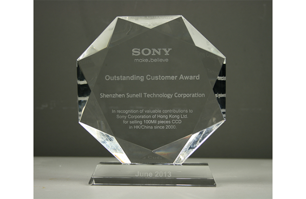 Ganhou o 'Outstanding Customer Award' da Sony