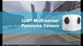 Sunell 32MP Multi Senser Câmera Panorâmica