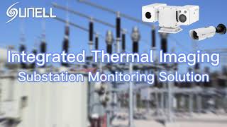 Solução integrada de monitoramento de subestação de imagem térmica Sunell