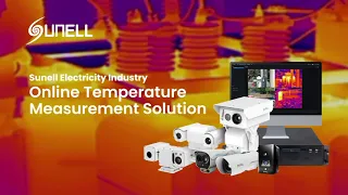 Solução de medição de temperatura on-line da indústria de eletricidade Sunell