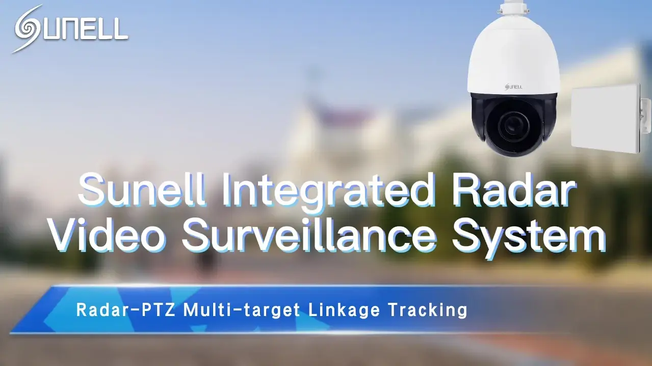 Sistema Integrado de Videovigilância por Radar Sunell