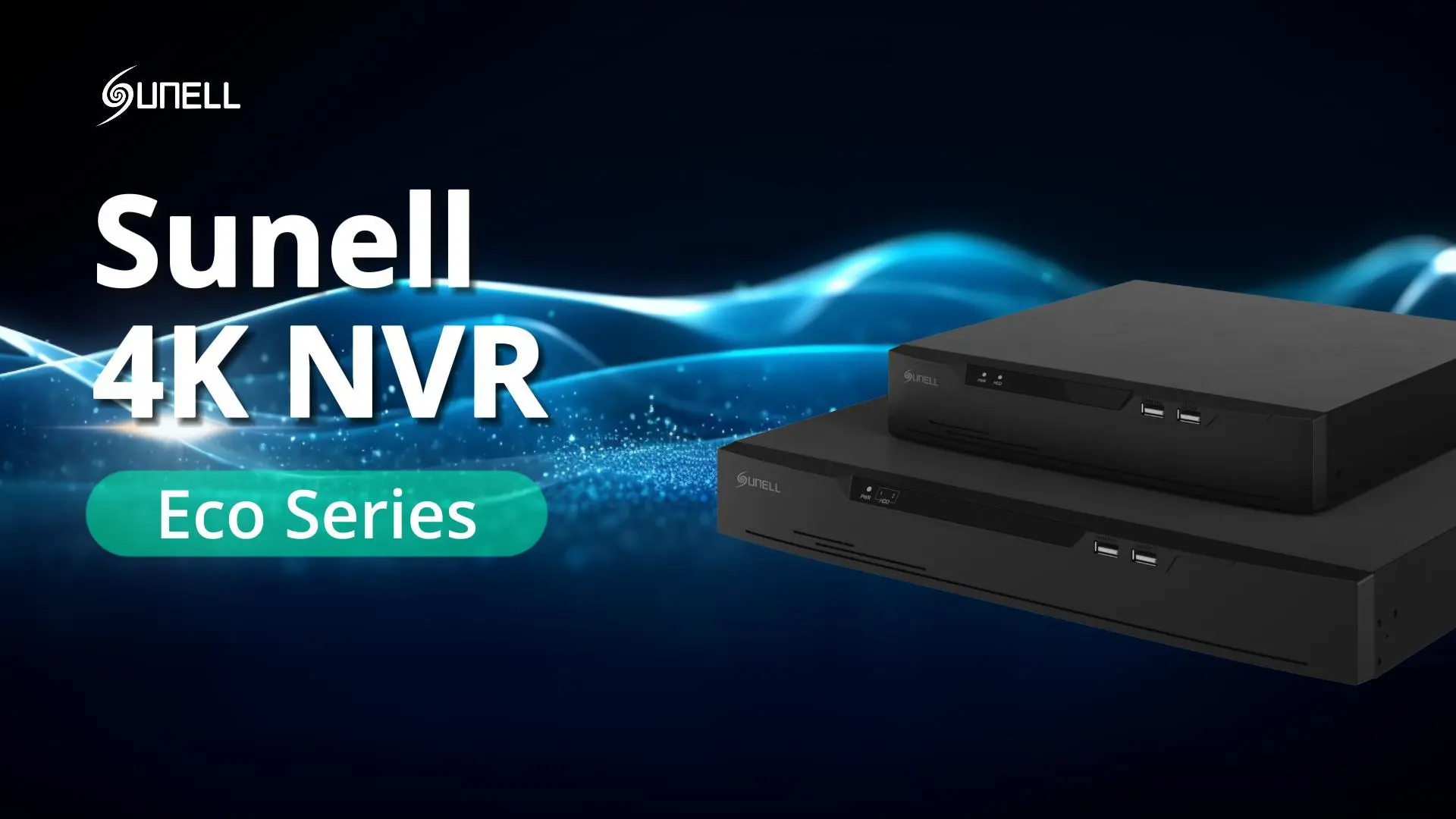 Sunell Eco Series NVR Instruções de Recursos Completos